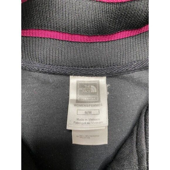 Womens North Face Back Pink Raglan Sleeve Zip Front Jacket Sz Medium - Picture 6 of 9